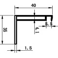 Supports de toit en alliage en alliage en aluminium pour panneaux solaires